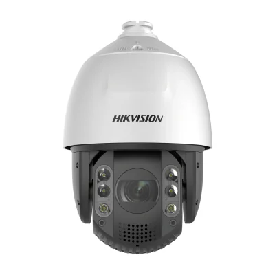Cameră de supraveghere IP Speed Dome 2 MP DarkFighter HIKVISION DS-2DE7A232IW-AEB5, 4.8 - 153.0 mm, zoom optic 32x, IR 200 m, PoE, difuzor, White