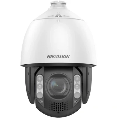 Camera de supraveghere IP Speed Dome 20X ColorVu 2MP Hikvision DS-2DE7A220MCG-EB, lentila varifocala: 6.7-134mm, iluminare min: Color: 0.0005Lux @ (F1.2, AGC ON), B/W:0.0001Lux @ (F1.2, AGC ON), 0 lux cu IR: 150M, difuzor incorporat, slot card de mem