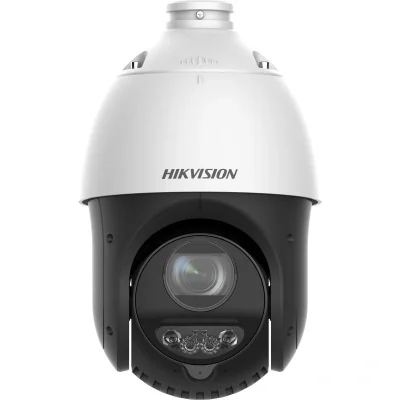 Camera de supraveghere IP Speed Dome 2MP Hikvision DS-2DE4225IWG1-E, lentila varifocala: 4.8-120mm, iluminare min: Color: 0.005 Lux @ (F1.6, AGC ON); B/W: 0.001 Lux @ (F1.6, AGC ON), 0 Lux cu IR: 100m, microfon incorporat, difuzor incorporat, interfa