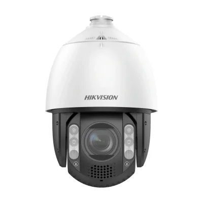 Cameră de supraveghere IP Speed Dome 8 MP ColorVu HIKVISION DS-2DE7A812MCG-EB, 6.7 - 80.4 mm, zoom optic 12x, WL 100 m, IR 150 m, PoE, difuzor, White