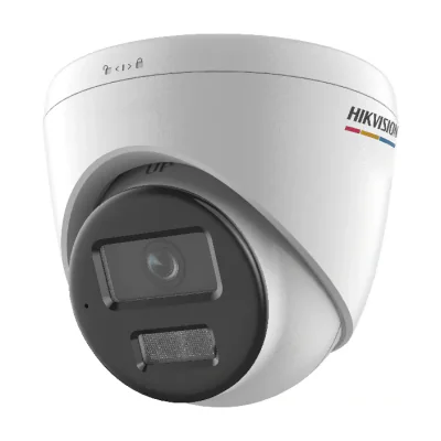 Cameră de supraveghere IP Turret 4 MP ColorVu Smart Hybrid Light HIKVISION DS-2CD1347G2H-LIUF/SL(2.8MM), 2.8 mm, WL 30 m, IR 30 m, PoE, microfon, difuzor, White