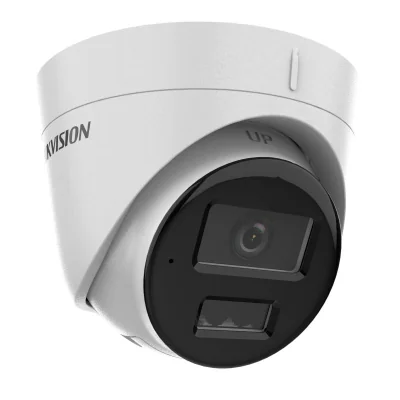 Camera de supraveghere IP Turret 4MP Hikvision DS-2CD1343G2-LIU(2.8MM), lentila fixa: 2.8mm, iluminare min.: Color: 0.005 Lux @ (F1.6, AGC ON),B/W: 0 Lux cu IR: 30m, microfon inclus, alarma la evenimente: Motion detection (support alarm triggering by