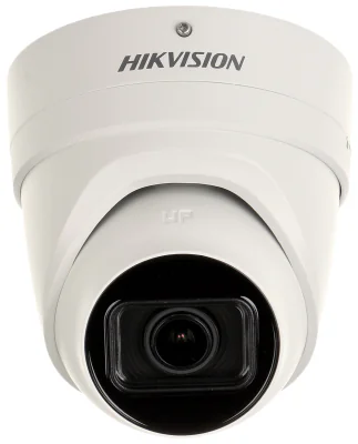 Cameră de supraveghere IP Turret 6 MP AcuSense HIKVISION DS-2CD2H66G2-IZSC, 2.8 - 12.0 mm, IR 40 m, PoE, White
