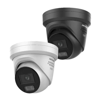 Cameră de supraveghere IP Turret 6 MP Smart Hybrid Light ColorVu HIKVISION DS-2CD2367G3-LIS2UY/SL(2.8MM), 2.8 mm, WL 30 m, IR 30 m, PoE, microfon, difuzor, White