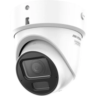 Camera de supraveghere IP Turret 6MP Hikvision DS-2CD2H66G2H- IZSY(2.8-12MM)(EF), lentila varifocala 2.8-12mm, iluminare min: Color: 0.0008 Lux @ (F1.2, AGC ON),B/W: 0 Lux cu IR 40m, interfata audio: 1/1, alarma: 1/1, slot card de memorie: microSD/mi
