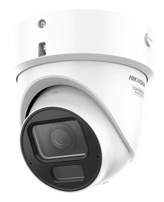 Camera de supraveghere IP Turret 6MP Hikvision DS-2CD2H66G2H- IZSY(2.8-12MM)(EF), lentila varifocala 2.8-12mm, iluminare min: Color: 0.0008 Lux @ (F1.2, AGC ON),B/W: 0 Lux cu IR 40m, interfata audio: 1/1, alarma: 1/1, slot card de memorie: microSD/mi