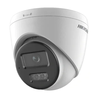 Cameră de supraveghere IP Turret 8 MP Smart Hybrid Light HIKVISION DS-2CD1383G2-LIUF(2.8MM), 2.8 mm, WL 30 m, IR 30 m, PoE, microfon, White