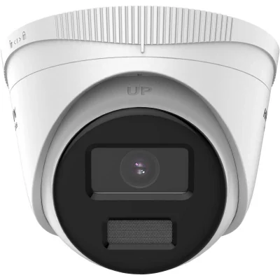 Camera de supraveghere IP Turret ColorVu 4 MP HiWatch HWI-T249HA(2.8MM), lentila fixa 2.8mm, iluminare: Color: 0.001 Lux @ (F1.0, AGC ON), 0 Lux with light, IR: 30m, alarma la evenimente: Motion detection (support alarm triggering by specified target