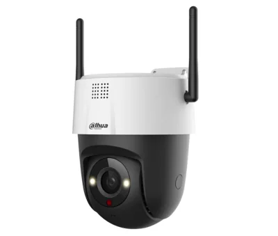 Cameră de supraveghere IP Wi-Fi 2 MP Full-color DAHUA SD2A200HB-GN-AW-PV-0400-S2, 4.0 mm, WL 30 m, IR 30 m, microfon, White