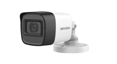 Camera de supraveghere Mini Bullet 2MP Hikvision DS-2CE16D0T- ITPFS(2.8MM), lentila fixa: 2.8mm, iluminare min.: 0.01 Lux @ (F2.0, AGC ON), 0 Lux cu IR: 25m, iesire: TVI/AHD/CVI/CVBS, alimentare: 12 VDC ± 25%, protectie: IP67, dimensiuni: 58 mm × 61 