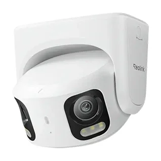 Camera de supraveghere Panoramic Reolink RP-PCT16MD; enzor:1/2.65" CMOS Sensor Rezolutie video: 16 Megapixeli(7680x2160 pixeli) Cadre/secunda:30 FPS Lentila fixa: 2.8mm - Panaromic 180° Dual Lens Unghi de vizualizare: orizontal:  180°/ vertical: 53.8