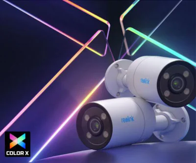 Camera de supraveghere Reolink CX410; COLORX SERIES P320X Senzor: 1/1.8"CMOS Rezolutie video: 4 Megapixeli (2560 x 1440 pixeli) Cadre/secunda: 30 FPS Lentila fixa: 4mm Diafragma: F1.0 Unghi de vizualizare: orizontal: 89°/vertical: 46° Lumina alba Mic
