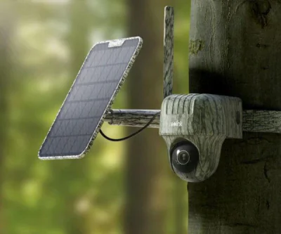 Camera de supraveghere Reolink GO SERIES G450 WITH SOLAR PANEL 2 Senzor: 1/3"CMOS Rezolutie video: 8 Megapixeli (3840 x 2160 pixeli) Cadre/secunda: 15 FPS Lentila fixa:4mm Diafragma: F1.6 Unghi de vizualizare: orizontal: 90°/vertical: 47° Distanta il