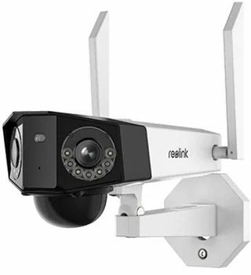 Camera de supraveghere Reolink Go Series G750 Senzor: 1/3" CMOS Rezolutie video: 4608x1728 (8 Megapixeli) Cadre/secunda: 15 FPS Unghi de vizualizare: orizontal: 170°vertical: 50° Distanta iluminator IR: 30 m Microfon si difuzor incorporat Compresie v