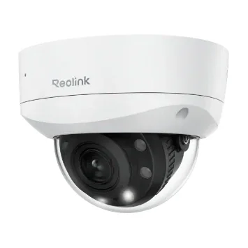 Camera de supraveghere Reolink POE P437 Senzor: 1/2.8"CMOS Rezolutie video: 8 Megapixeli (3840 x 2160 pixeli) Cadre/secunda: 25 FPS Lentila varifocala: 2.7-13.5mm Diafragma: F1.6 Unghi de vizualizare: orizontal: 100°- 31°/vertical: 55°- 17° Distanta 