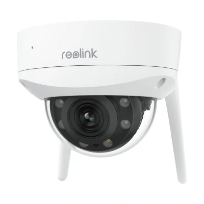 Camera de supraveghere Reolink RLC-843WA; W437 Senzor: 1/2.8" CMOS Rezolutie video: 8 Megapixeli (3840 x 2160 pixeli) Cadre/secunda: 15 FPS Lentila varifocala: 2.7-13.5mm Diafragma: F1.6 Unghi de vizualizare: orizontal: 105°- 31°/ vertical: 55°- 17° 