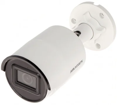 Cameră de supraveghere Turbo HD Bullet 2 MP Smart Hybrid Light ColorVu HIKVISION DS-2CE10DF3T-LSE(2.8MM), 2.8 mm, WL 20 m, IR 30 m, microfon, White