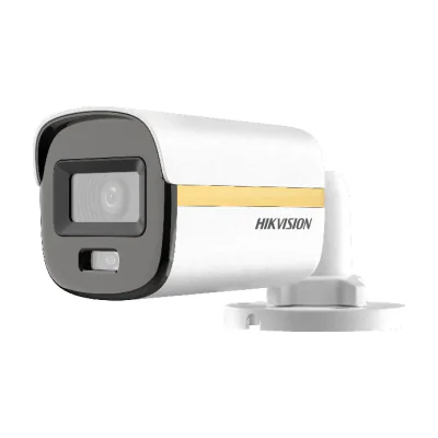 Cameră de supraveghere Turbo HD Bullet 5 MP 3K ColorVu HIKVISION DS-2CE10KF3T-LE(2.8MM), 2.8 mm, WL 20 m, IR 20 m, White