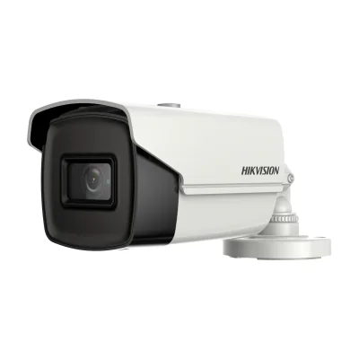 Cameră de supraveghere Turbo HD Bullet 5 MP HIKVISION DS-2CE16H8T-IT3F28, 2.8 mm, IR 60 m, White