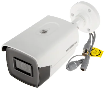 Cameră de supraveghere Turbo HD Bullet 8 MP HIKVISION DS-2CE16U1T-IT5F36, 3.6 mm, IR 80 m, White