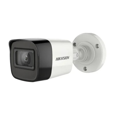 Cameră de supraveghere Turbo HD Bullet 8 MP HIKVISION DS-2CE16U1T-ITF2.8, 2.8 mm, IR 30 m, White