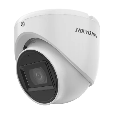 Cameră de supraveghere Turbo HD Turret 2 MP HIKVISION DS-2CE76D0T-ITMFS2, 2.8 mm, IR 30 m, microfon, White