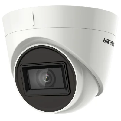 Cameră de supraveghere Turbo HD Turret 5 MP HIKVISION DS-2CE78H0T-IT3FS2, 2.8 mm, IR 40 m, microfon, White