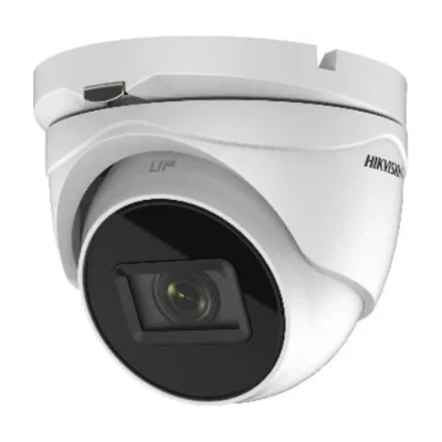 Cameră de supraveghere Turbo HD Turret 5 MP HIKVISION DS-2CE79H8T-AIT3ZF, 2.7 - 13.5 mm, IR 60 m, White