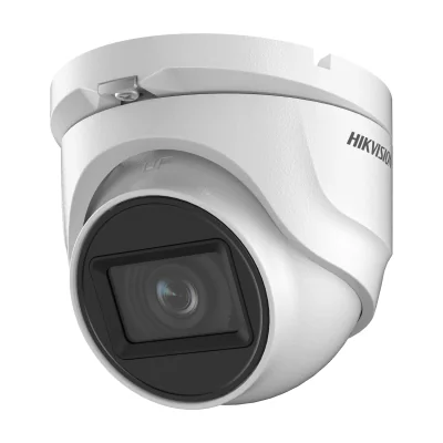 Cameră de supraveghere Turbo HD Turret 8 MP HIKVISION DS-2CE76U1T-ITMF28, 2.8 mm, IR 30 m, White