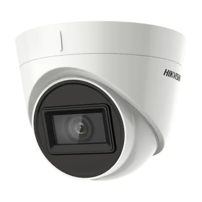 Cameră de supraveghere Turbo HD Turret 8 MP HIKVISION DS-2CE78U1T-IT3F28, 2.8 mm, IR 60 m, White