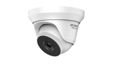 Camera de supraveghere Turret 2MP HiWatch Hikvision HWT-T220-M(2.8MM), lentila fixa 2.8mm, iluminare min: Color: 0.001 Lux @(F1.2, AGC ON), 0 Lux cu IR: 40m, alimentare: 12 VDC ±15%, protectie: IP66, dimensiuni: Ø 127.92 mm × 102.26 mm, greutate: 450