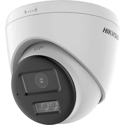 Camera de supraveghere Turret 3K Hikvision DS-2CE78K0T-LTS(2.8MM), lentila fixa 2.8mm, iluminare min: 0.01 Lux @ (F1.6, AGC ON), 0 Lux  cu lumina alba: 40m, IR 40m, iesire TVI, alimentare: 12 VDC ± 25%, max. 6.4 W, protectie: IP67, dimensiuni: Ø110 m