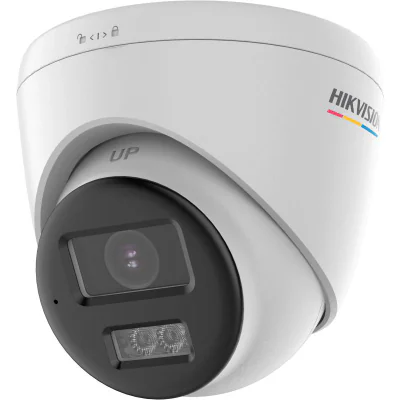 Camera de supraveghere Turret 4K Hikvision DS-2CE72UF3T-LS(2.8MM), lentila fixa 2.8mm, iluminare min: 0.0005 Lux @ (F1.0, AGC ON), 0 Lux with cu lumina alba: 40m, IR 40m, iesire TVI, alimentare: 12 VDC ± 25%, Max. 5.4 W, protectie: IP67, dimensiuni: 
