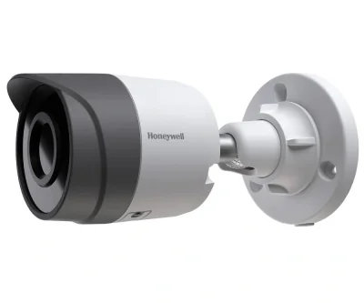 Camera Honeywell IP Bullet seria 30, 5MP, HC30WB5R1,TDN, WDR 120dB, lentilă fixă 4mm, PoE, IP66, conform cu NDAA secțiunea 889, conform cu PCI-DSS, card SD 256GB, H.265, criptare a stream-ului video TLS1.2 iar împreună cu generația de NVR-uri 30 de l