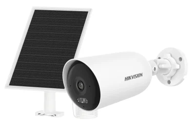 Camera de supraveghere IP Bullet 4MP 4G Hikvision DS-2CFS04/4G(2.8MM), lentila fixa: 2.8mm, iluminare min: Color: 0.005 Lux @ (F1.6, AGC ON) cu lumina alba: 30m, IR: 30m, microfon incorporat, difuzor incorporat, slot card de memorie: microSD/microSDH