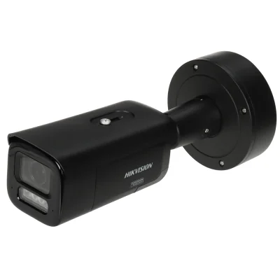 Cameră IP bullet antivandal HIKVISION DS-2CD26166G3-IZS2UY/SL(2812)(EF)BLACK, 16 Mpx, negru