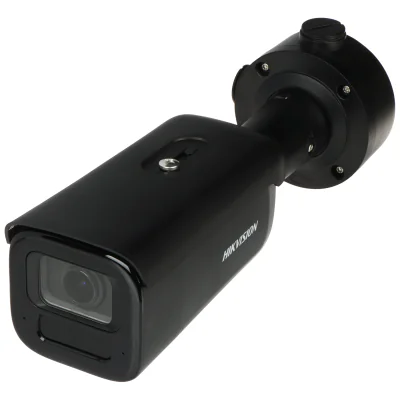 Cameră IP bullet antivandal HIKVISION DS-2CD2646G2HT-IZS(2.8-12)(EF)BLACK, 4 Mpx, obiectiv 2,8-12 mm motorizat, negru