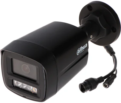 Cameră IP bullet DAHUA IPC-HFW1439TL1-A-IL-BLACK, 3,7 Mpx, obiectiv 2,8 mm, negru