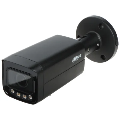 Cameră IP bullet DAHUA IPC-HFW3849T-ZAS-IL-27135-BLACK, 8 Mpx (4K UHD), obiectiv 2,7-13,5 mm motorizat, negru