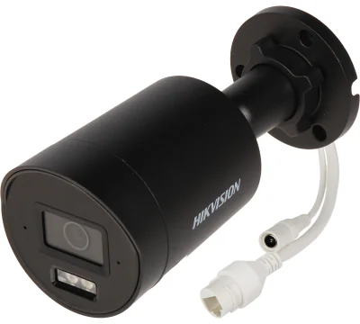 Cameră IP bullet HIKVISION DS-2CD2083G2-LI2U(2.8MM)(BLACK), 8,3 Mpx (4K UHD), negru