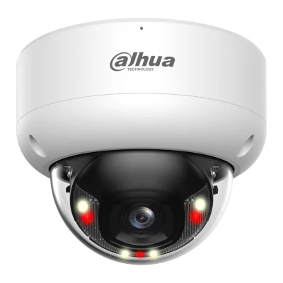 Cameră IP dome antivandal DAHUA IPC-HDBW3649E-AS-IL-0280B, 6 Mpx, obiectiv 2,8 mm
