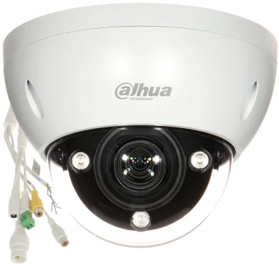 Cameră IP dome antivandal DAHUA IPC-HDBW5541E-ZE-27135-DC12AC24V-S3, 5 Mpx, obiectiv 2,7-13,5 mm motorizat