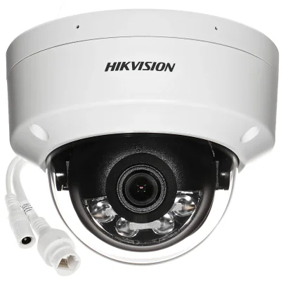 Cameră IP dome antivandal HIKVISION DS-2CD1163G2-LIU(2.8MM), 6 Mpx