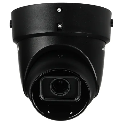 Cameră IP dome antivandal HIKVISION DS-2CD2H86G2H-IZSY(2.8-12MM)(EF)(BLACK), 8 Mpx, obiectiv 2,8-12 mm motorizat, negru