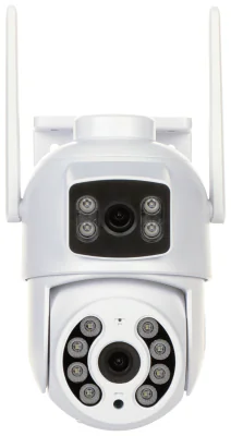 Cameră IP PTZ de exterior dublă APTI APTI-W21SD3-TUYA, Wi-Fi, Tuya Smart, 1080p, 3,6 mm