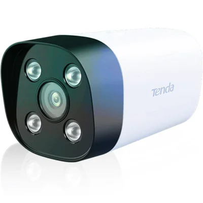 CAMERA IP Tenda, bullet pt. interior | exterior, dist. IR 30 m, tip lentila fixa 4 mm, 3 Mpx, microfon, PoE, "IT6-PCS-4"