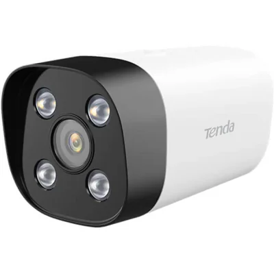 CAMERA IP Tenda, bullet pt. interior | exterior, dist. IR 30 m, tip lentila fixa 4 mm, 4 Mpx, microfon, PoE, "IT7-PCS-4"
