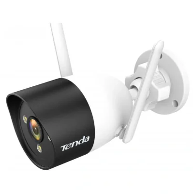 CAMERA IP Tenda, bullet pt. interior | exterior, dist. IR 30 m, tip lentila fixa 4 mm, 4 Mpx, slot SD card, "CT6-WCA"