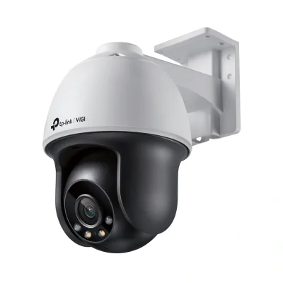 "TP-LINK VIGI 4MP Outdoor PAN/TILT Network Camera,VIGI C540(4mm), 1/3""Progressive Scan CMOS, obiectiv: 4mm, F1.6,  unghi vizualizare  Horizontal FOV: 79°, Vertical FOV: 43°, Diagonal FOV: 93°distanta IR: 30mm, interfata : 1 x RJ45 10/100M. "