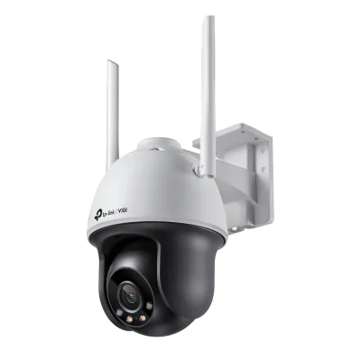 TP-LINK VIGI 4MP Outdoor PAN/TILT WI-FI Camera,VIGI C540-W(4mm),Senzor: 1/3", Lentila: 4mm, F1.6, Weatherproof: IP66, IR: 30m, Shutter speed: 1/3 to 1/10000 s, Unghi vizualizare: Orizontal: 79°, Vertical: 43°, Diagonal: 93°, Zoom digital, Rezolutie m